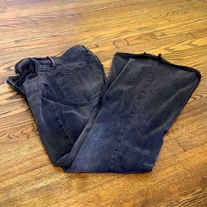 Judy Blue super flare black jeans